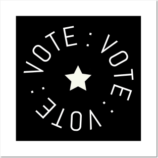 Vote Vote Vote, 2020 Election Day, Voter Registration, Elect Women, Register To Vote,Vote Democrat, Voting, Political Posters and Art